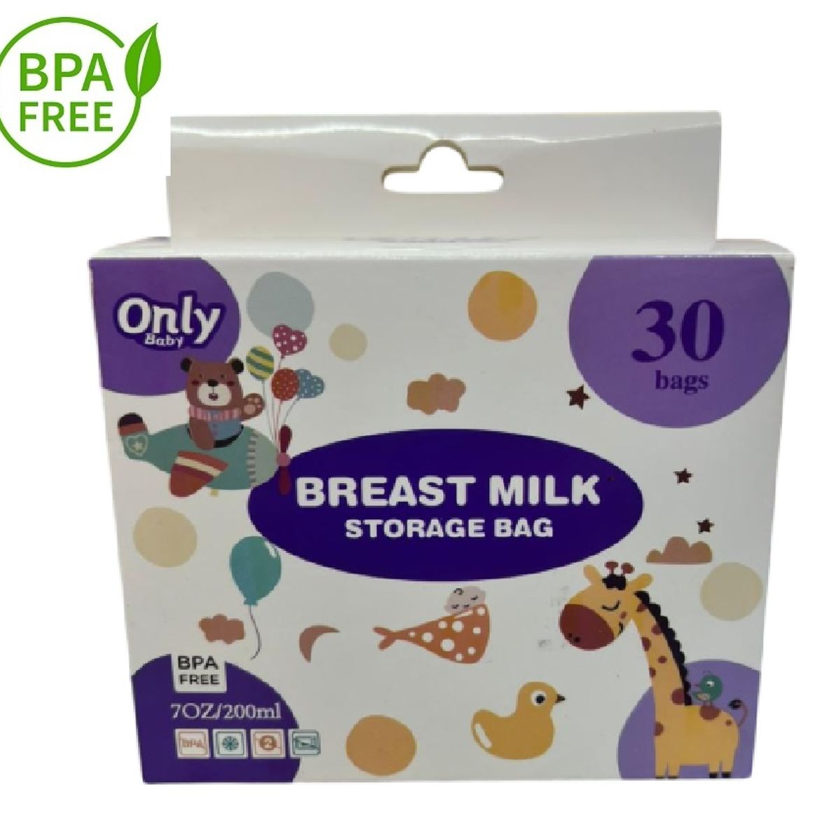 ONLYBABY - Bolsas Recolectoras Leche Materna Osito