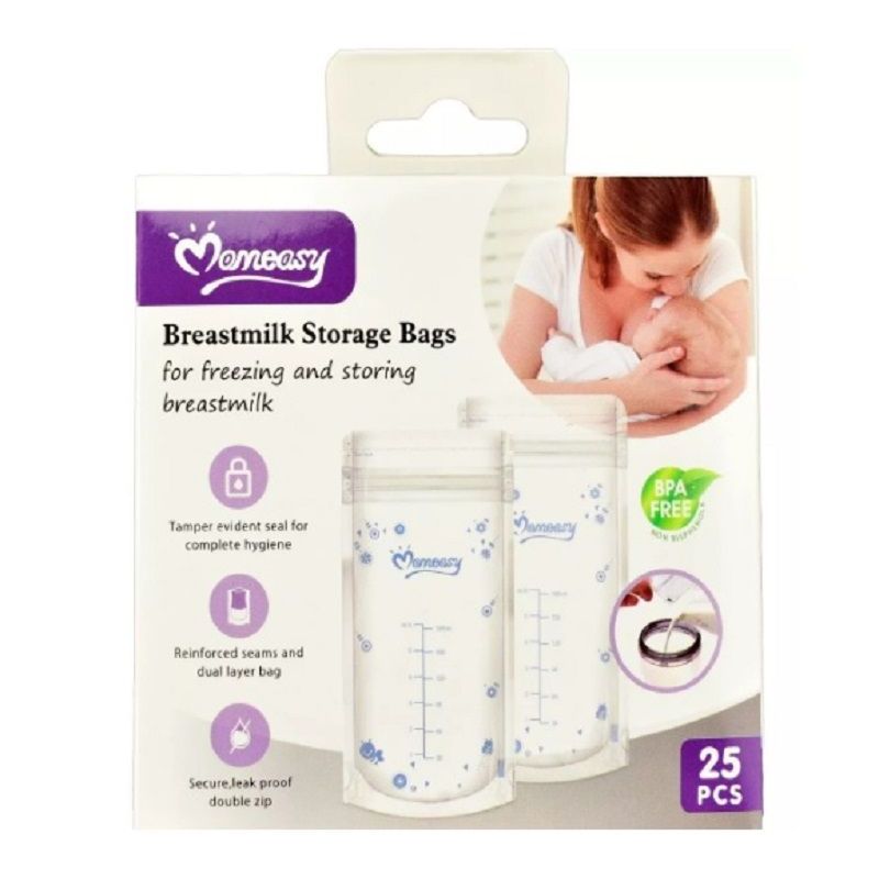 GENERICO - Bolsas Recolectoras Leche Materna 25 pcs x 125 ml
