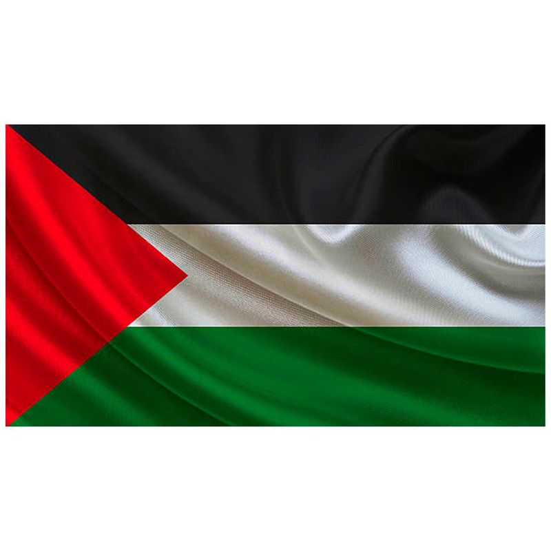 GENERICO - Bandera Palestina 150x90cm Exterior Grande