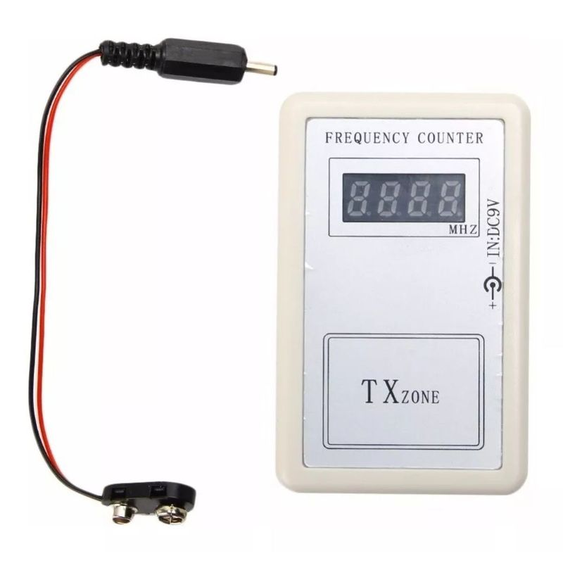 GENERICO - Medidor Contador De Frecuencia Control Remoto 250-450 Mhz