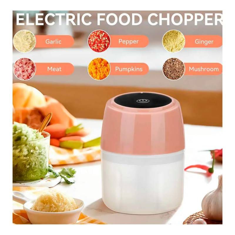 GENERICO - Mini Procesador De Alimentos Picatodo Portable Usb