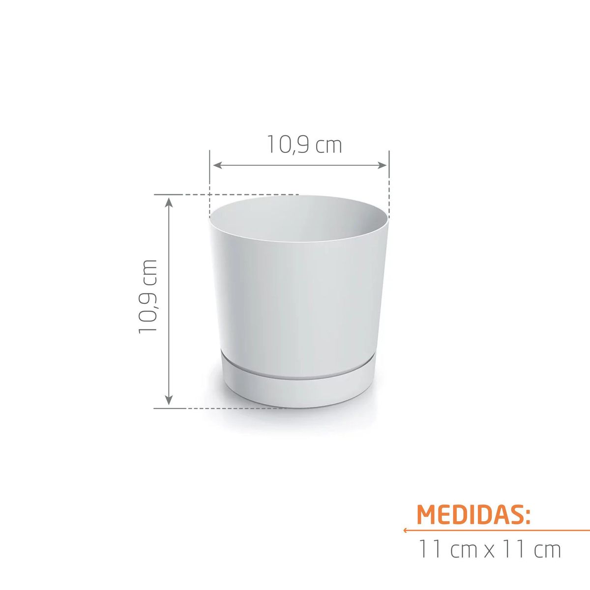 TUMATERA - Matera Tubo P 11 Cm Blanco