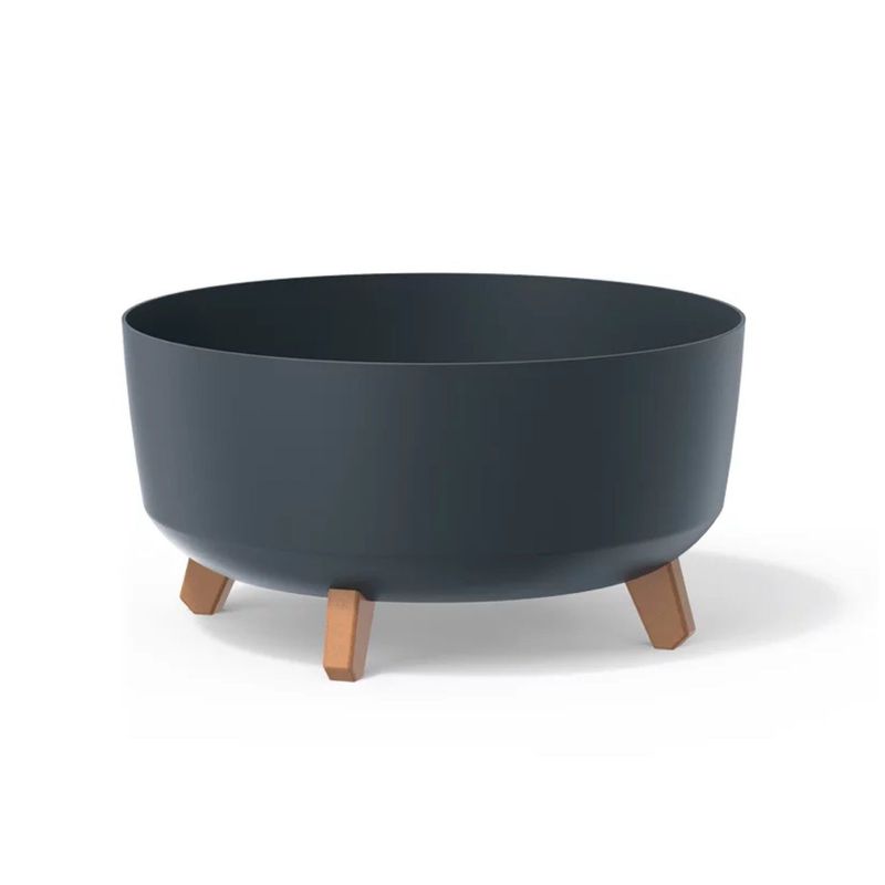 TUMATERA - Matera Gracia Round Low 38 Cm Antracita