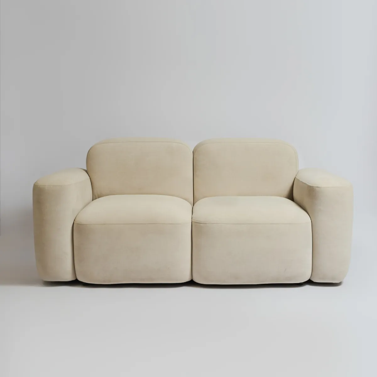 ENMADERA - Sofá Fiona color blanco