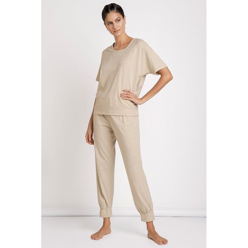 OPTIONS INTIMATE - Pijama Pantalon Largo Dama Marca Options Intimate 1520M32