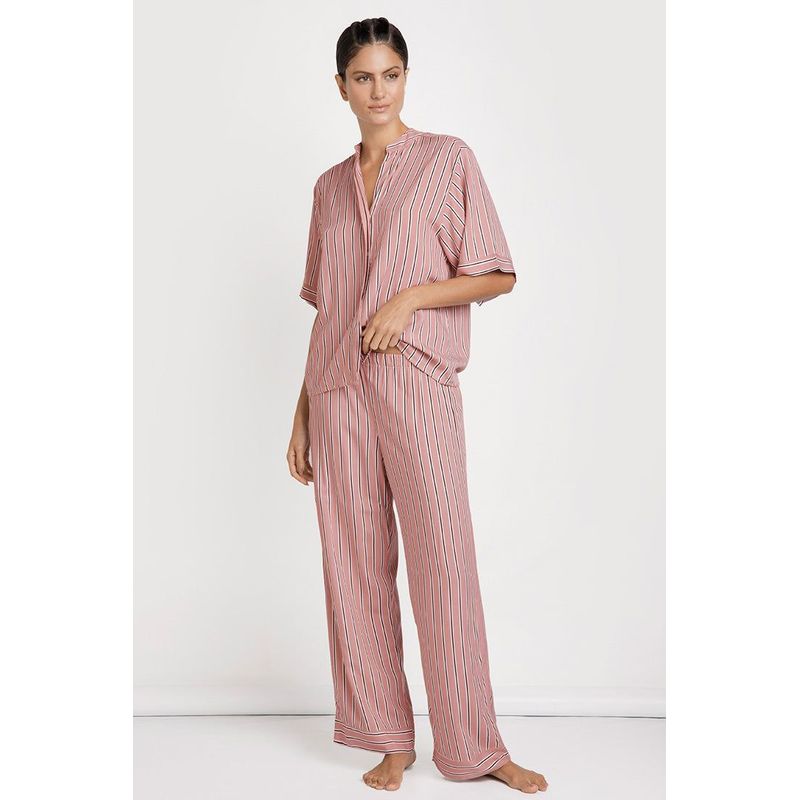 OPTIONS INTIMATE - Pijama Pantalon Largo Dama Marca Options Intimate  Color Estampado  Referencia 1595032
