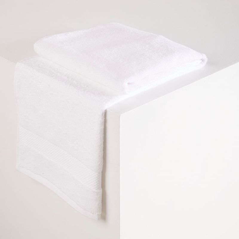 DISTRIHOGAR - Toalla de Manos Caviar 520 gr Algodón 53 x 96 cm
