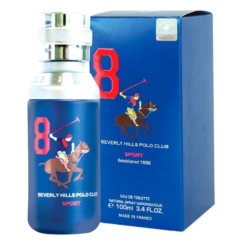 BEVERLY HILLS POLO CLUB - PERFUME HOMBRE BEVERLY HILLS POLO CLUB SPORTS 8 EDT 100ML
