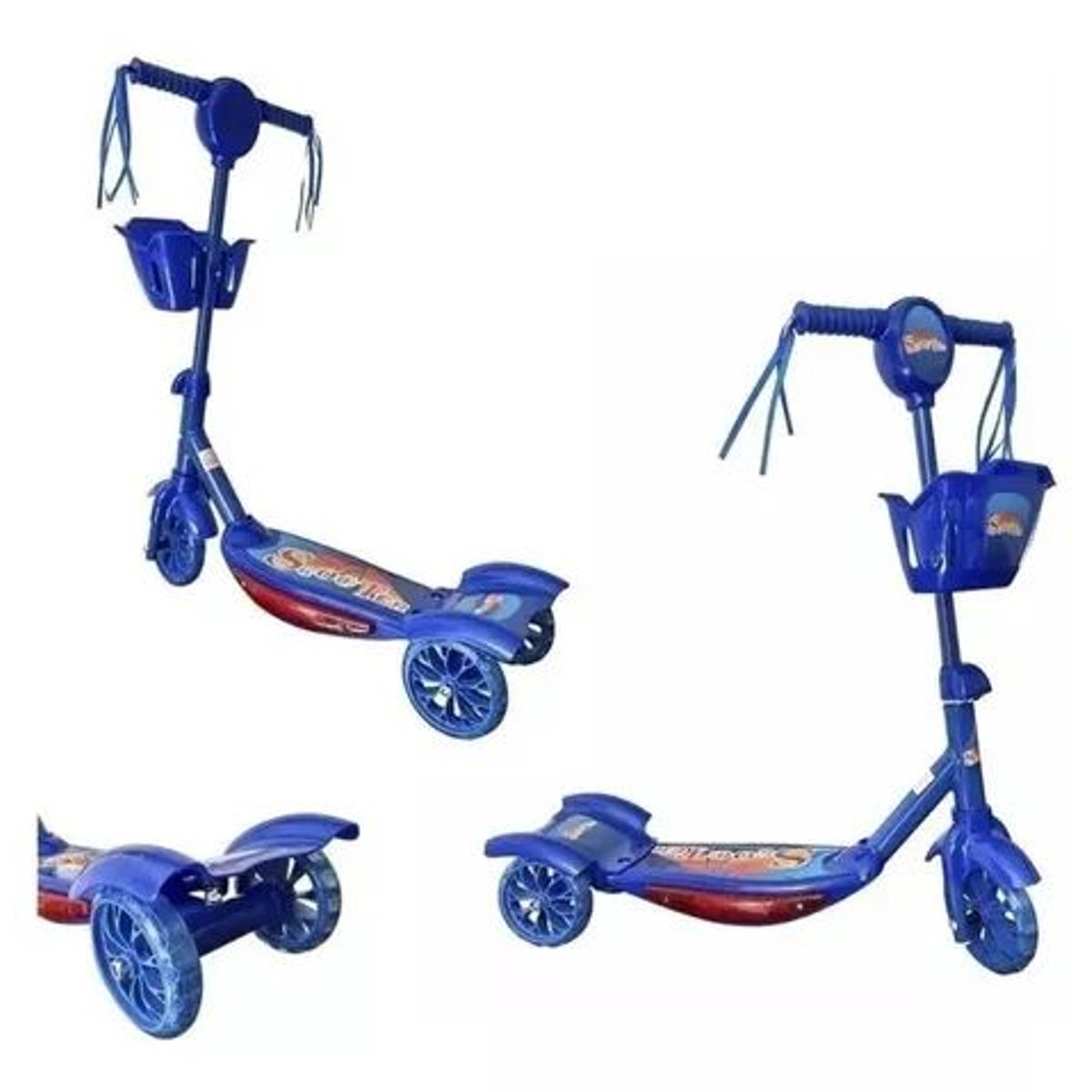 BABY ON - Monopatin Patineta Infantil Para Niños Con Luces Y Sonidos