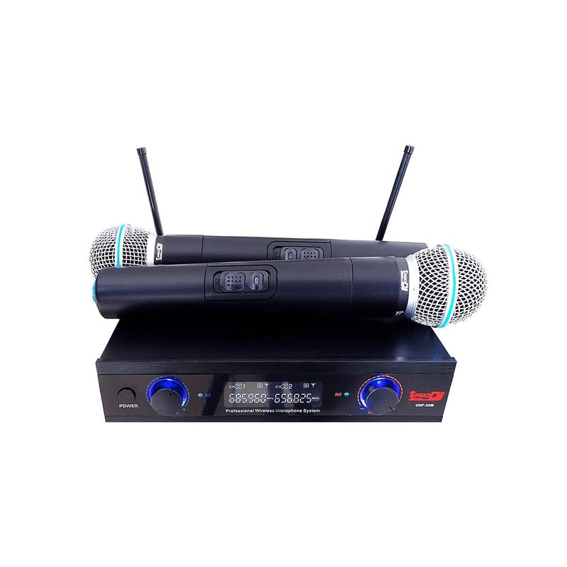 PRO DJ - Micrófono Inalámbrico PRO DJ UHF-32M Negro