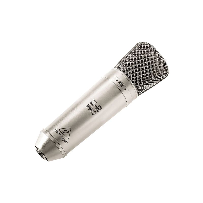 BEHRINGER - Micrófono de Condensador BEHRINGER B-2 PRO Plata