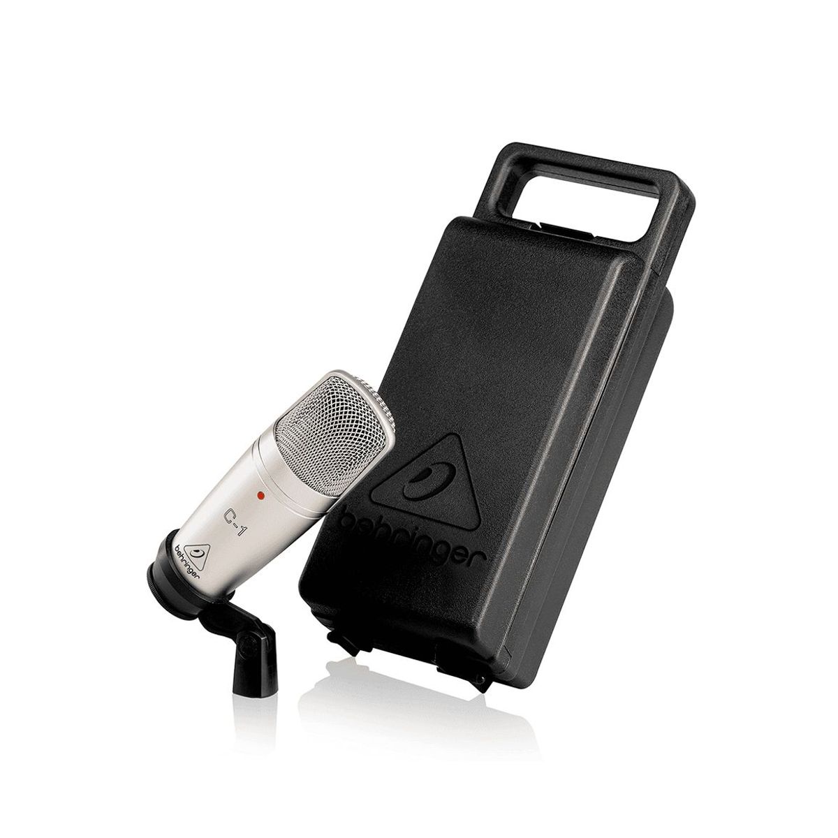 BEHRINGER - Micrófono de condensador BEHRINGER C-1 Plata