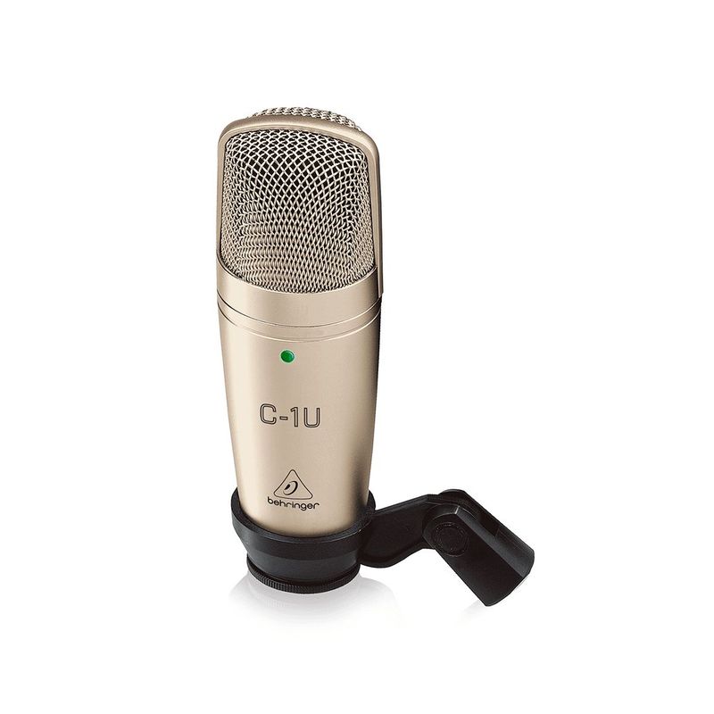 BEHRINGER - Micrófono de condensador BEHRINGER C-1U Plata