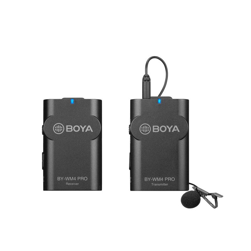 BOYA - Micrófono inalámbrico BOYA BY-WM4 PRO Negro