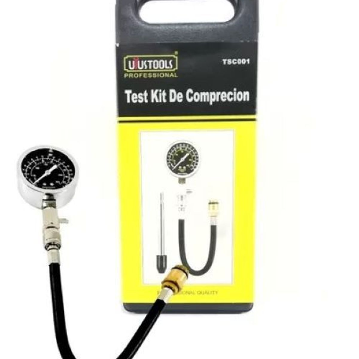 GENERICO - Kit De Compresimetro Tester Medidor De Compresión Uyustools.