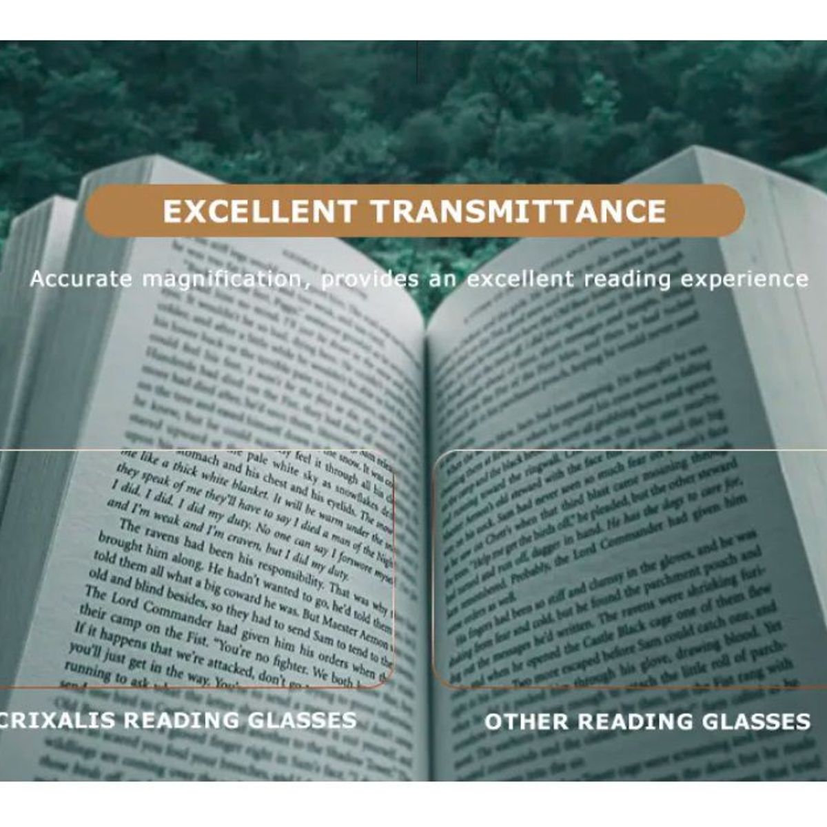 GENERICO - Montura Redonda para Hombres y Mujeres Bloqueo de Luz Animal Print