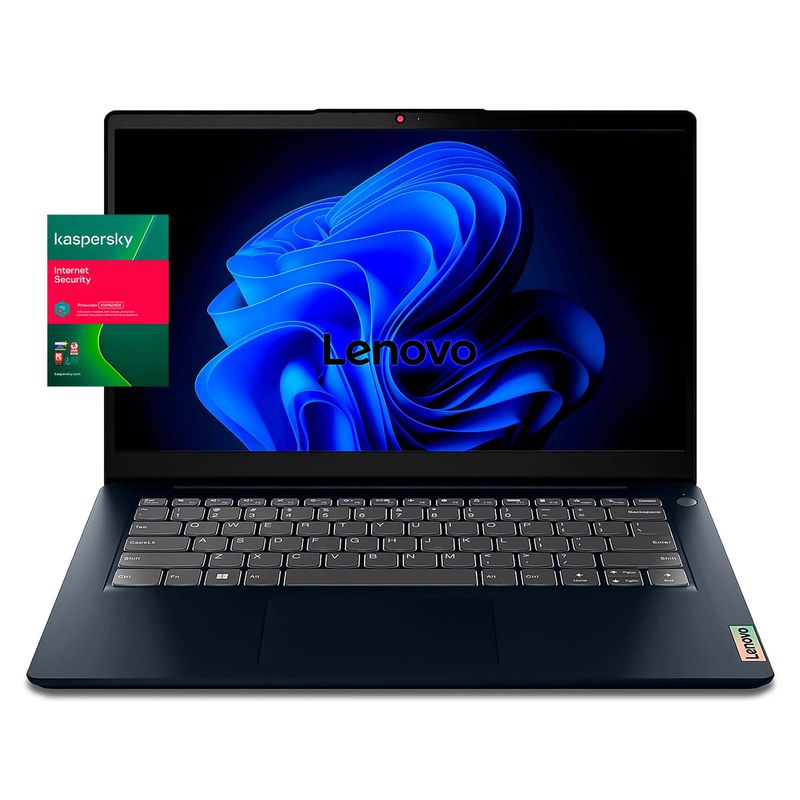 LENOVO - Portátil LENOVO 14' AMD R5-5625U RAM 8GB 1TB  SSD Blue..