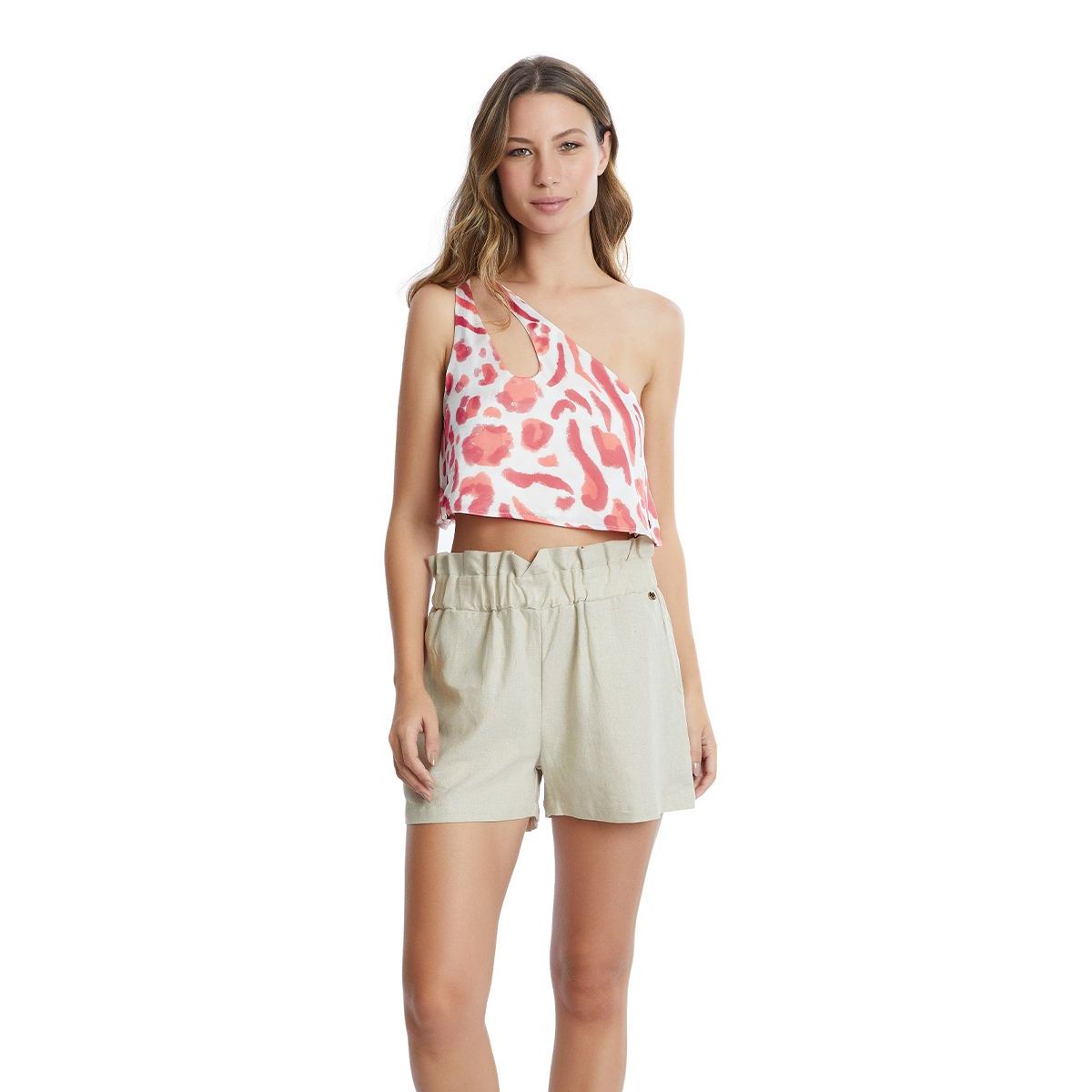 KIBYS - Wild Safran Edu Crop Top 8893
