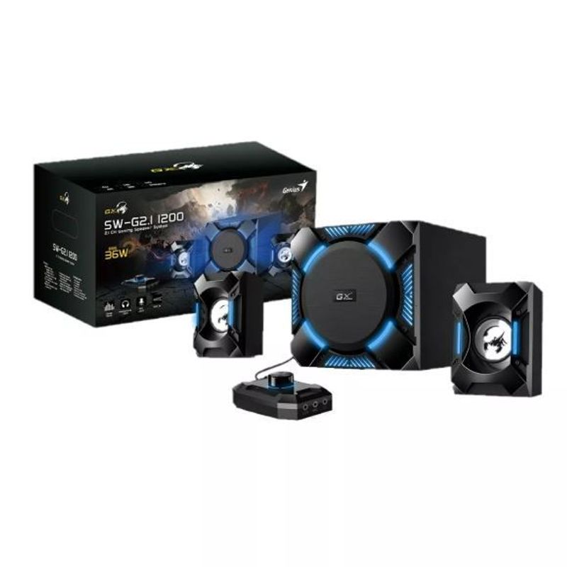 GENIUS - Parlante Genius 2.1 Gx Gaming Sw-g2.1 1200 36 Watts