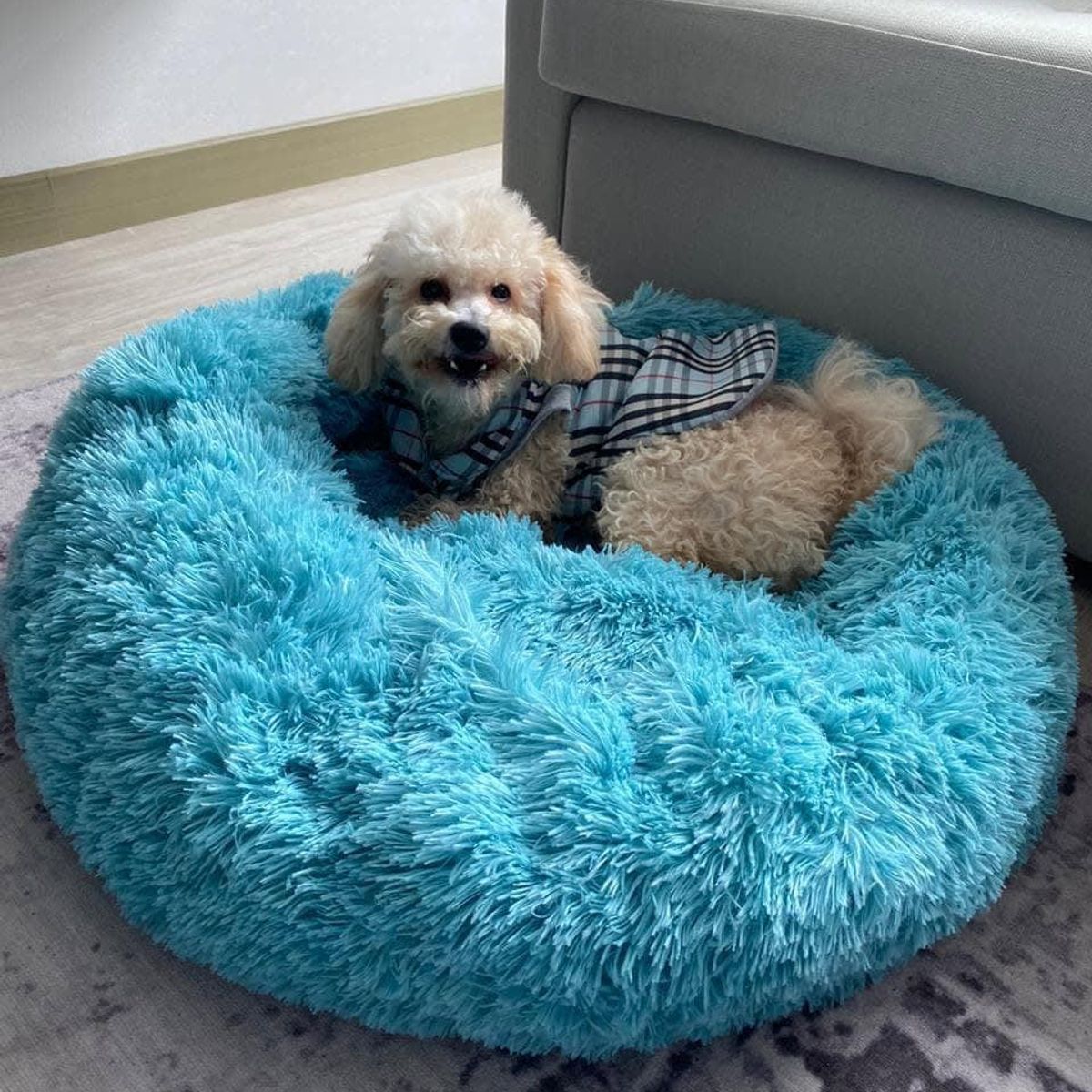 MAOS - Cama Tipo Dona Para Mascotas Talla M