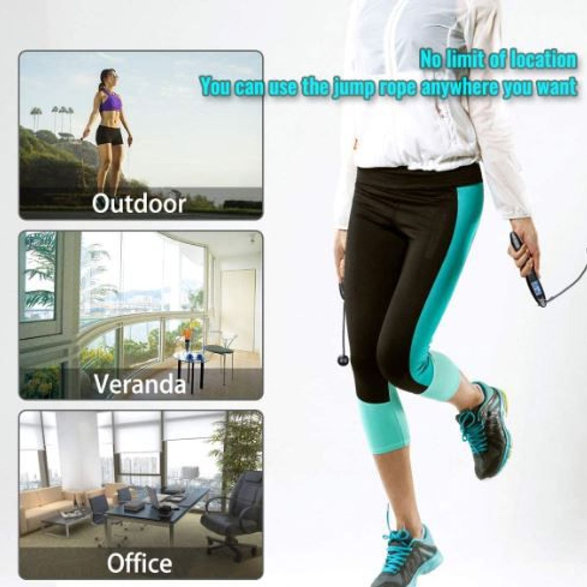 GENERICO - LAZO PARA SALTAR CONTEO DIGITAL  pesos