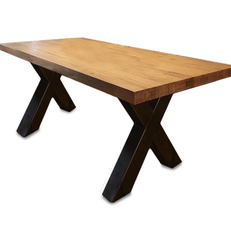 22 GRADOS DECORACION - Mesa Comedor Forte 200x100cm Madera y Metal