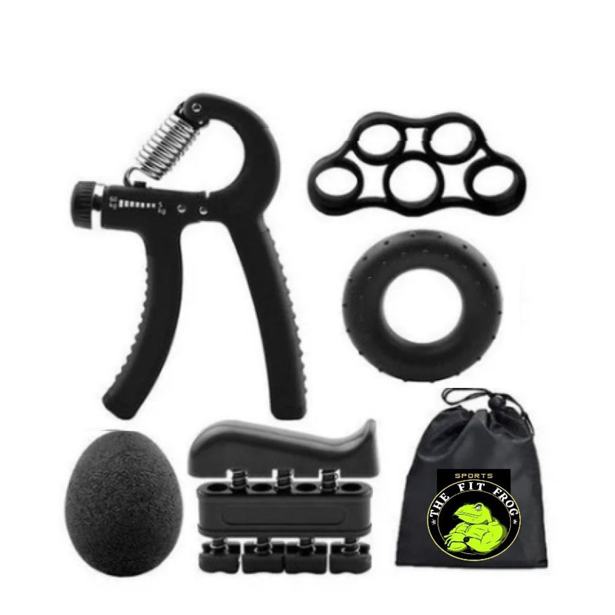 GENERICO - ejercitador de mano Kit de ejercicio agarre muñeca x 5