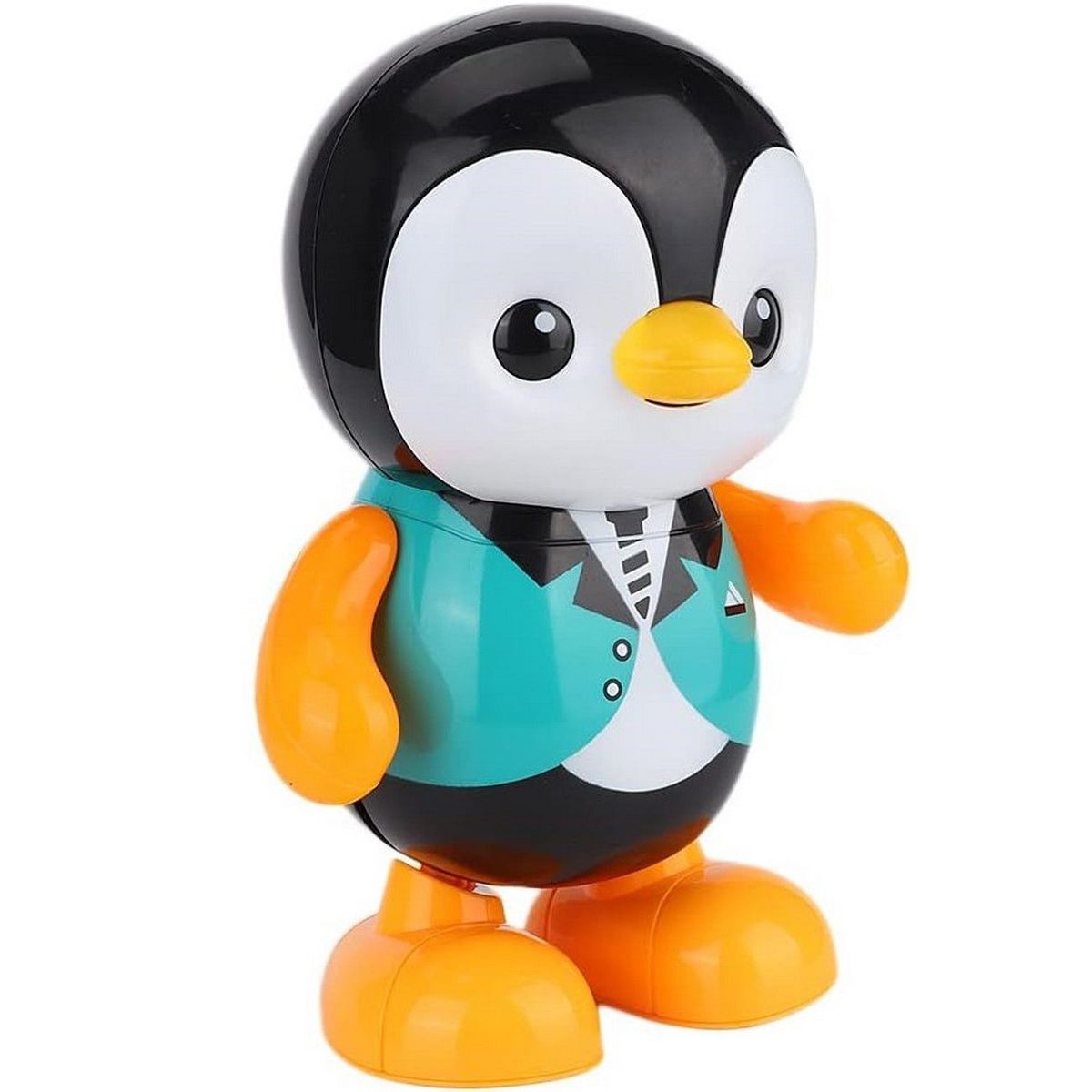 DAYOSHOP - Robot Pinguino Doctor Luces Sonido Danza Movil + Bateria