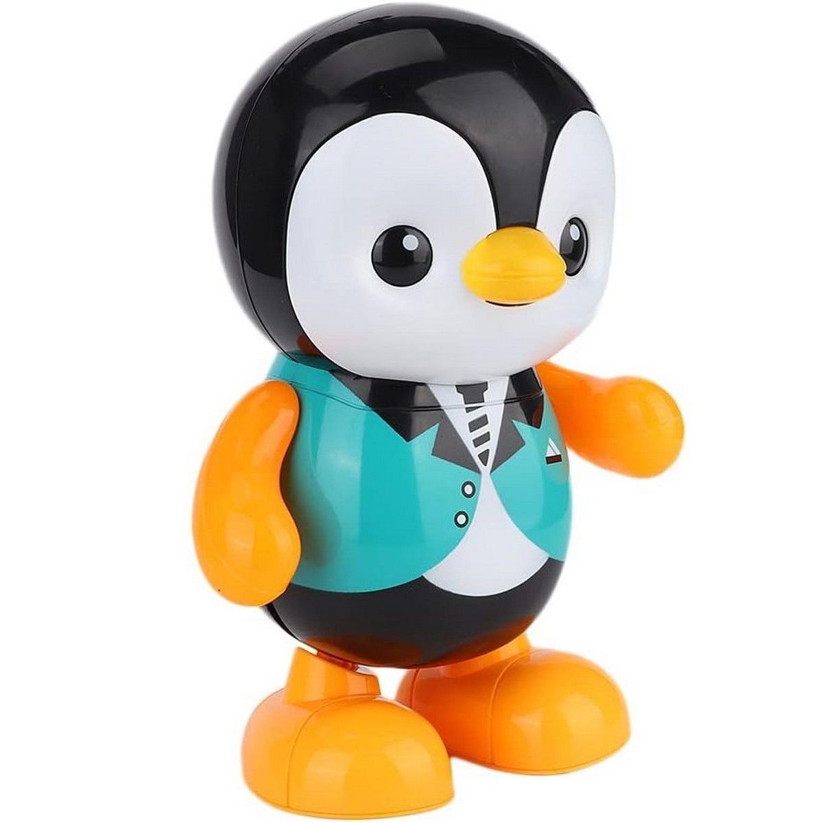 DAYOSHOP - Robot Pinguino Doctor Luces Sonido Danza Movil + Bateria