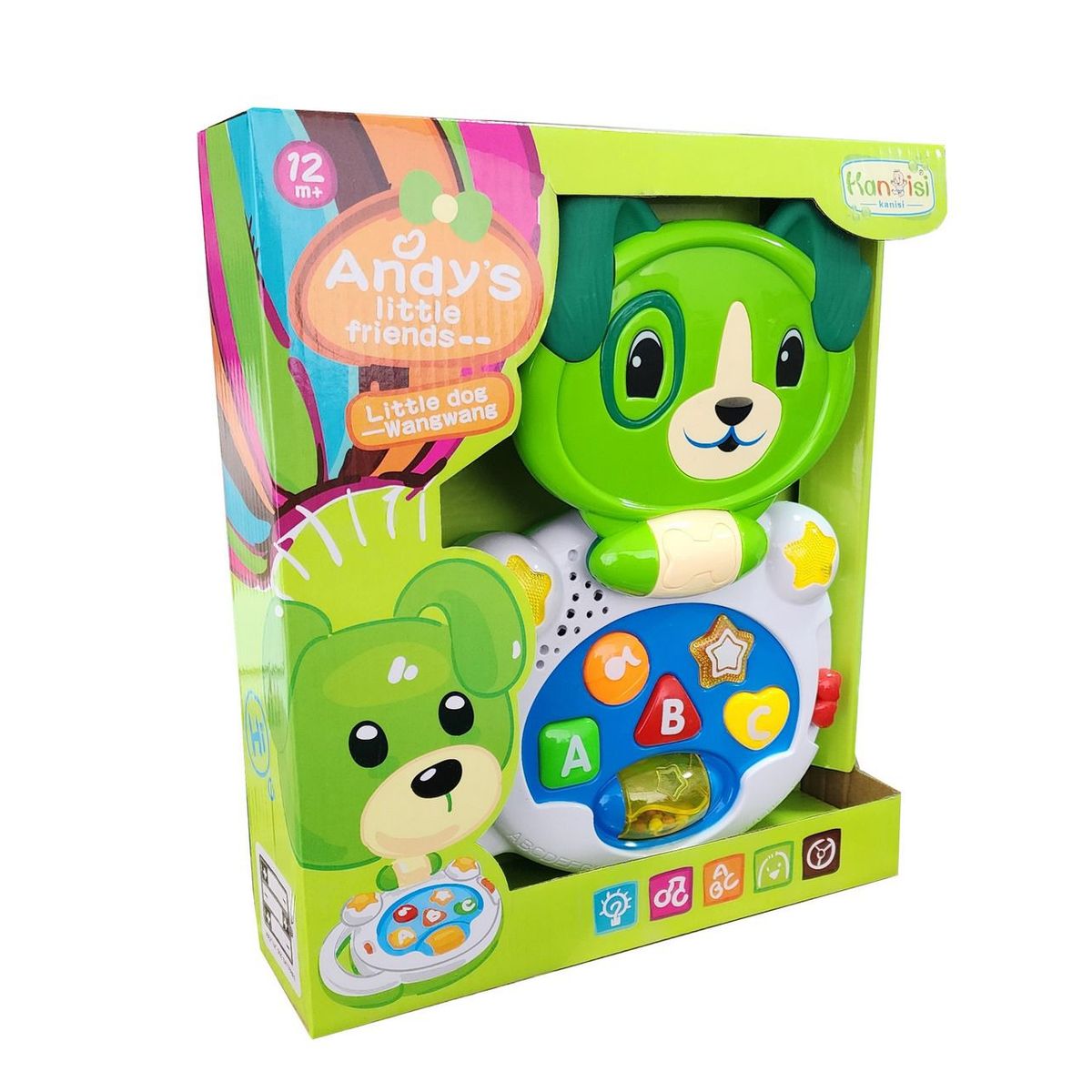 DAYOSHOP - Piano Perro Infantil Letras Sonido Musica Bebes Niñobateria