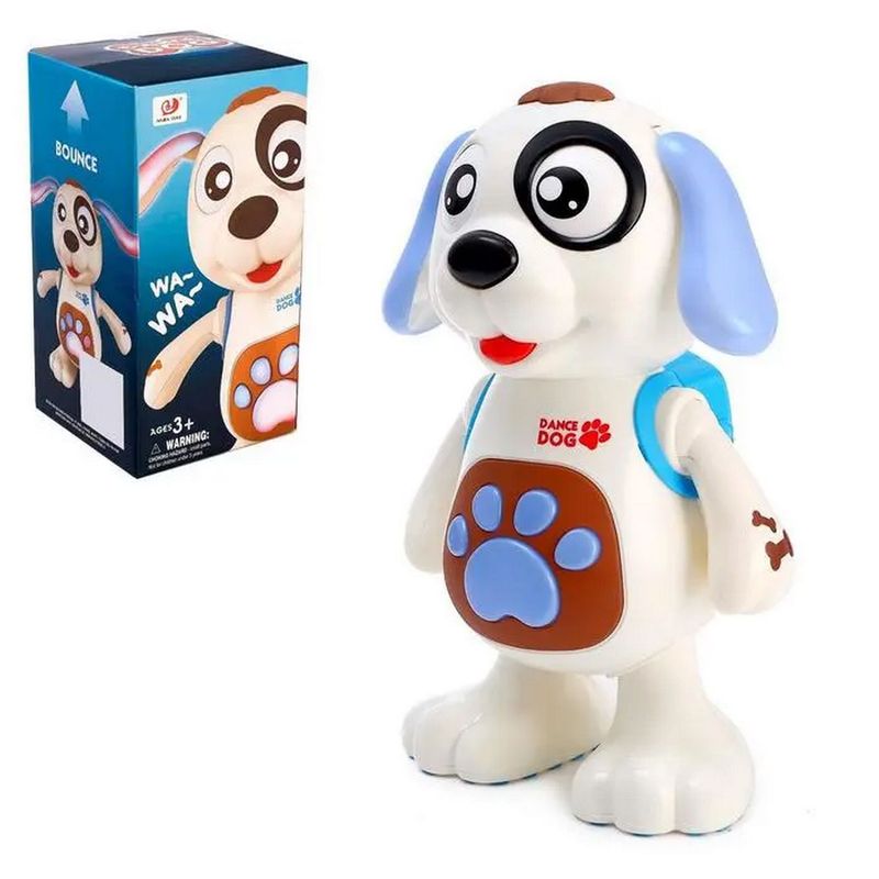 DAYOSHOP - Perro Baile Musical Luces Juguete Interactivo  Baterias