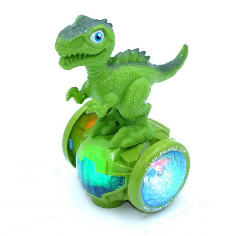 DAYOSHOP - Dinosaurio Rex Musical Patineta Scooter Juguete  Baterias