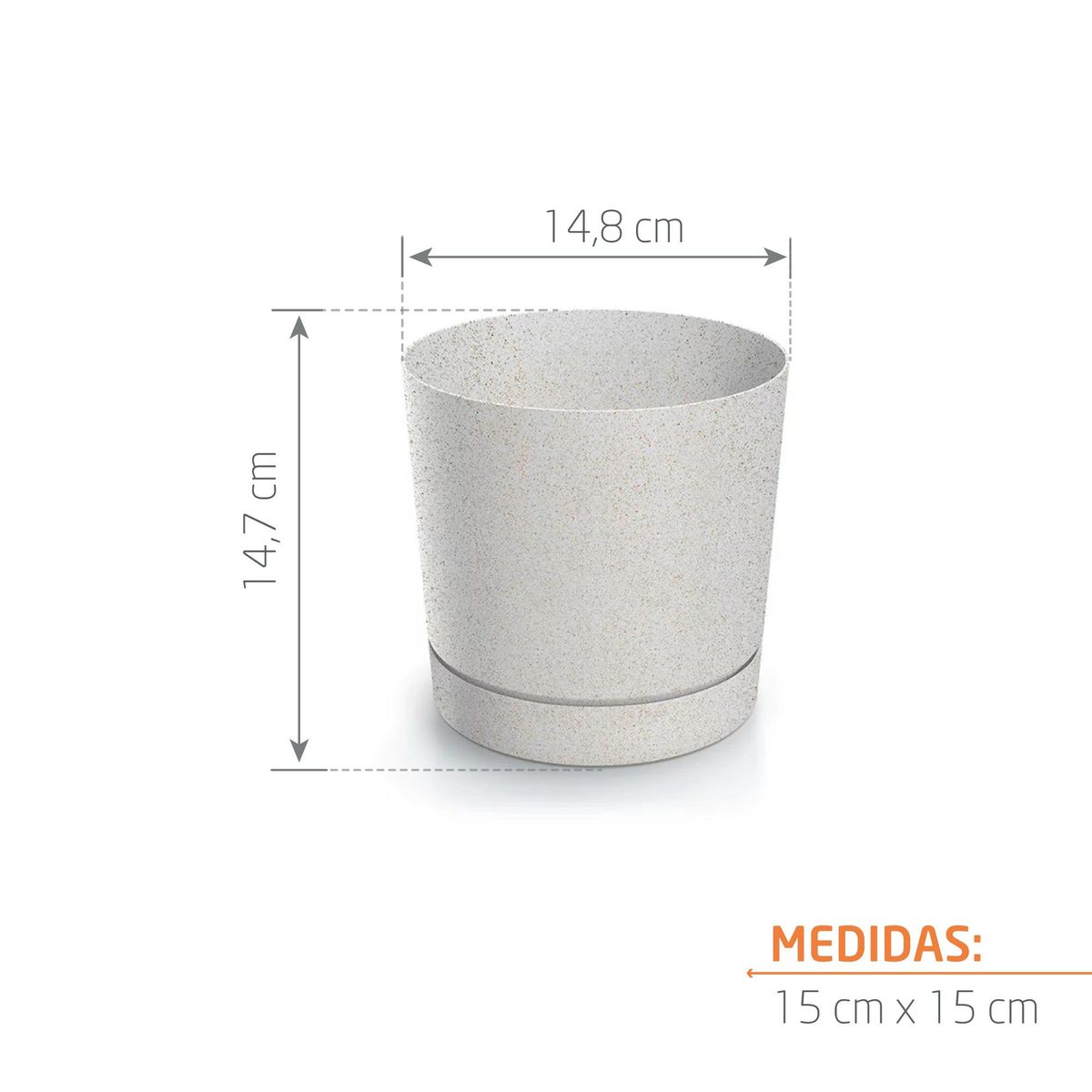 TUMATERA - Matera Tubo P 15 Cm Blanco