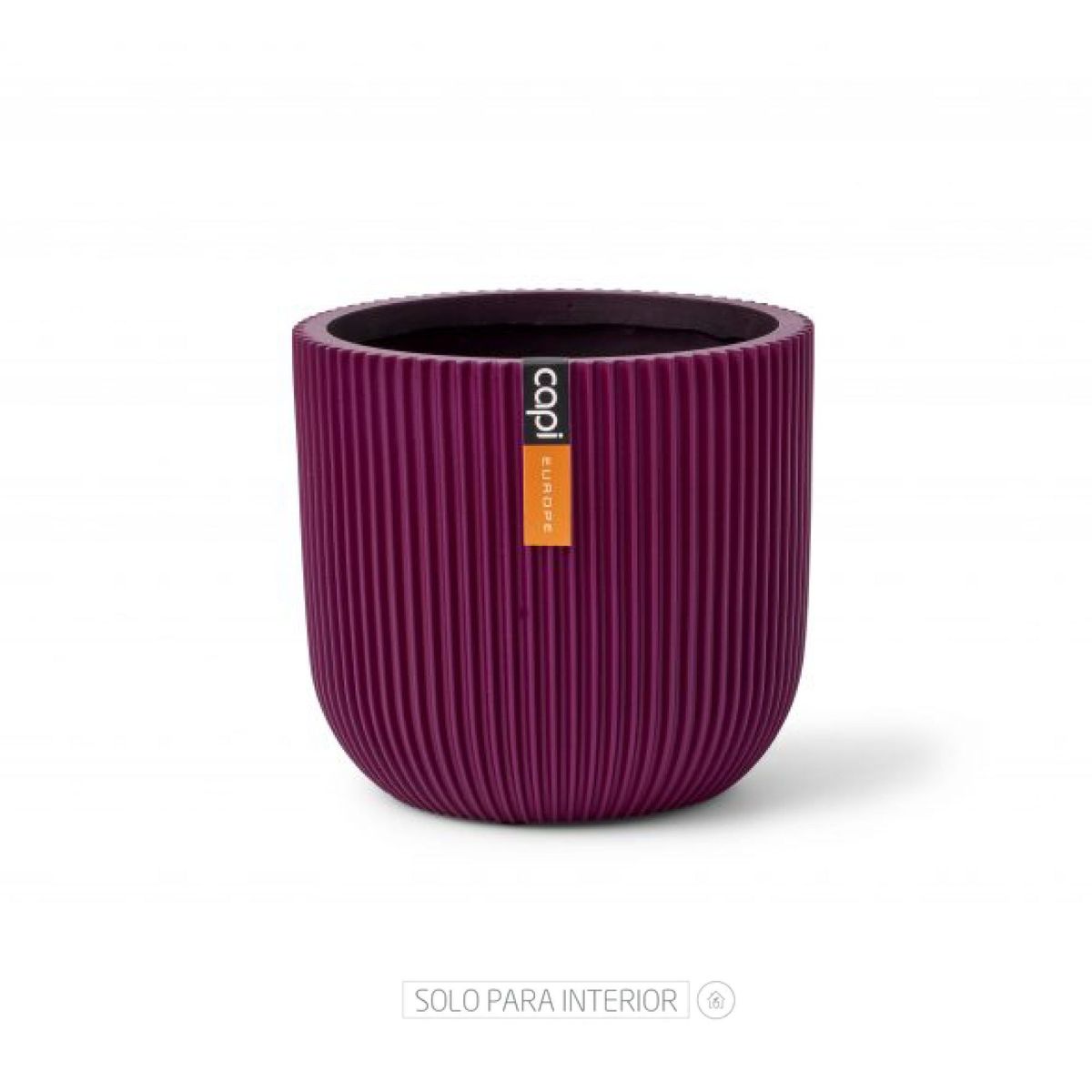 TUMATERA - Matera Conic Round Groove 17 Cm Morado
