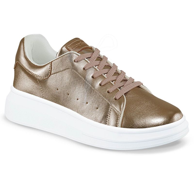 CROYDON - Tenis Urbanos Thalea Oro Rosa para Mujer Croydon