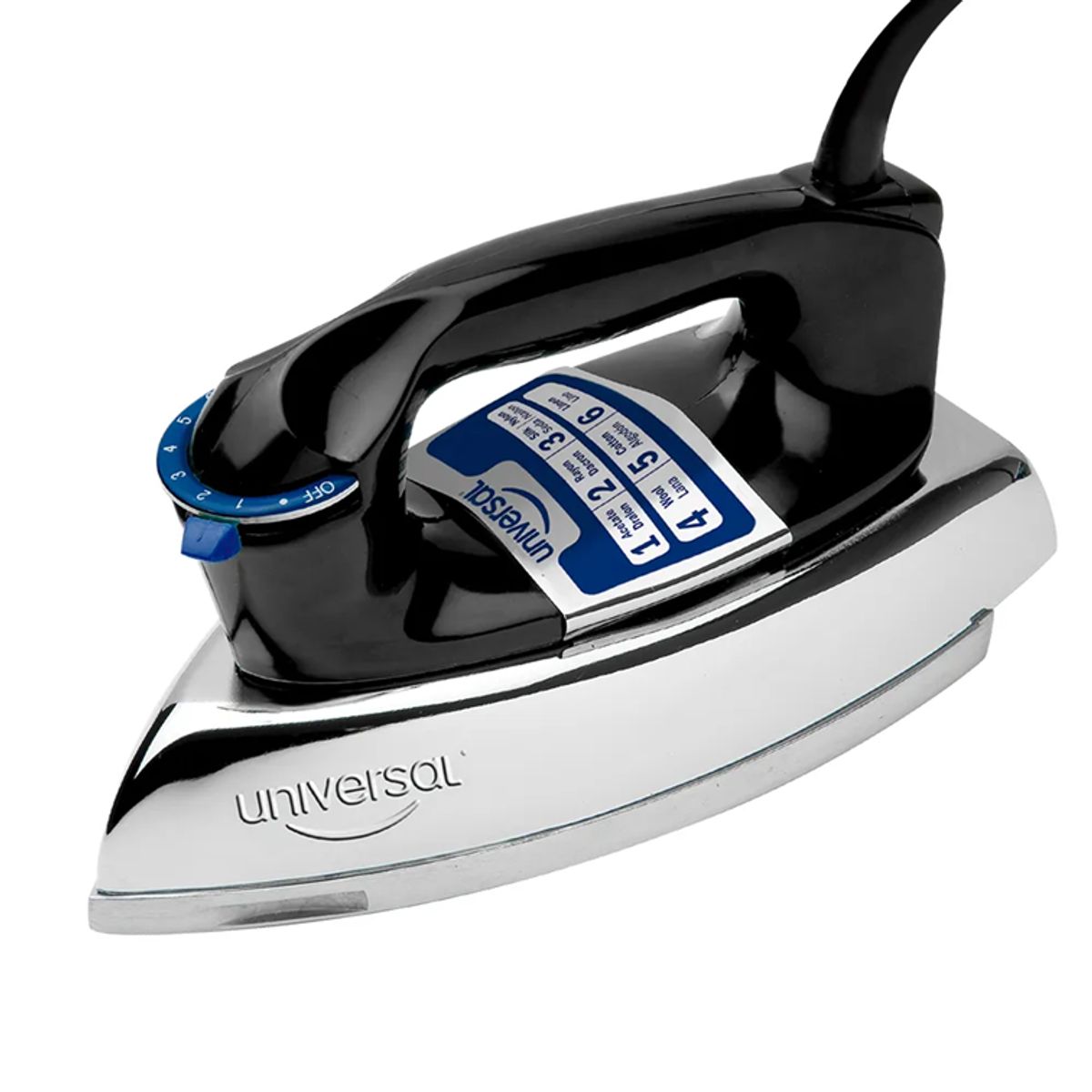 UNIVERSAL - Plancha de Ropa Universal Seca Metálica L40600