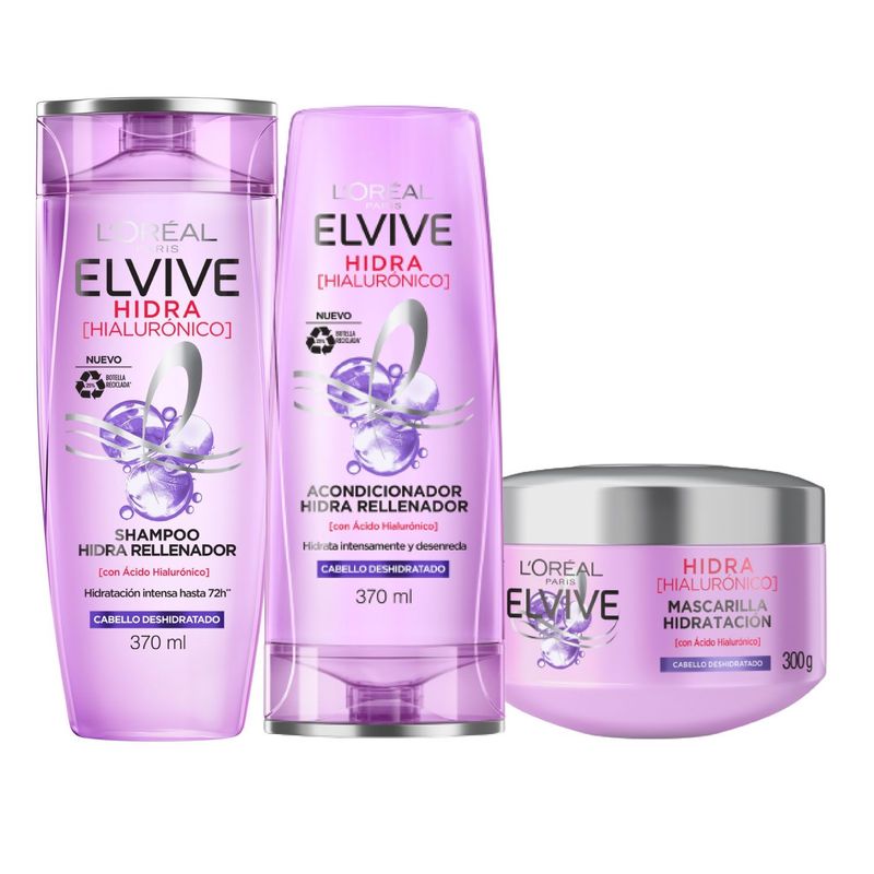 REVITALIFT - Pack Elvive Hidra Hialuronico 3 En 1