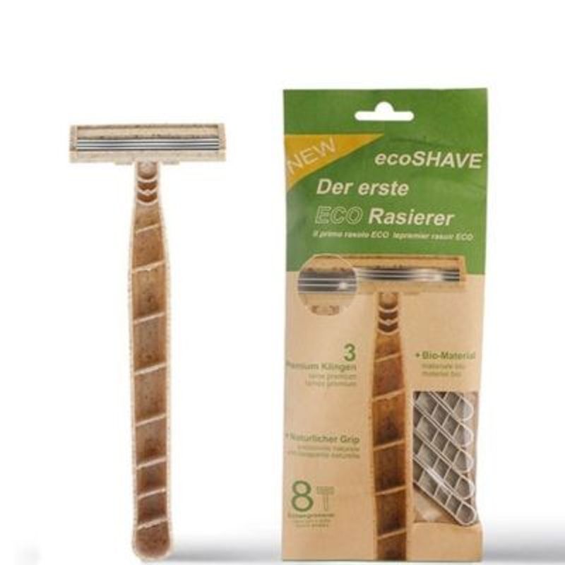 GENERICO - MÁQUINA DE AFEITAR DE TRIGO ECOLÓGICA DESECHABLE PAQX8