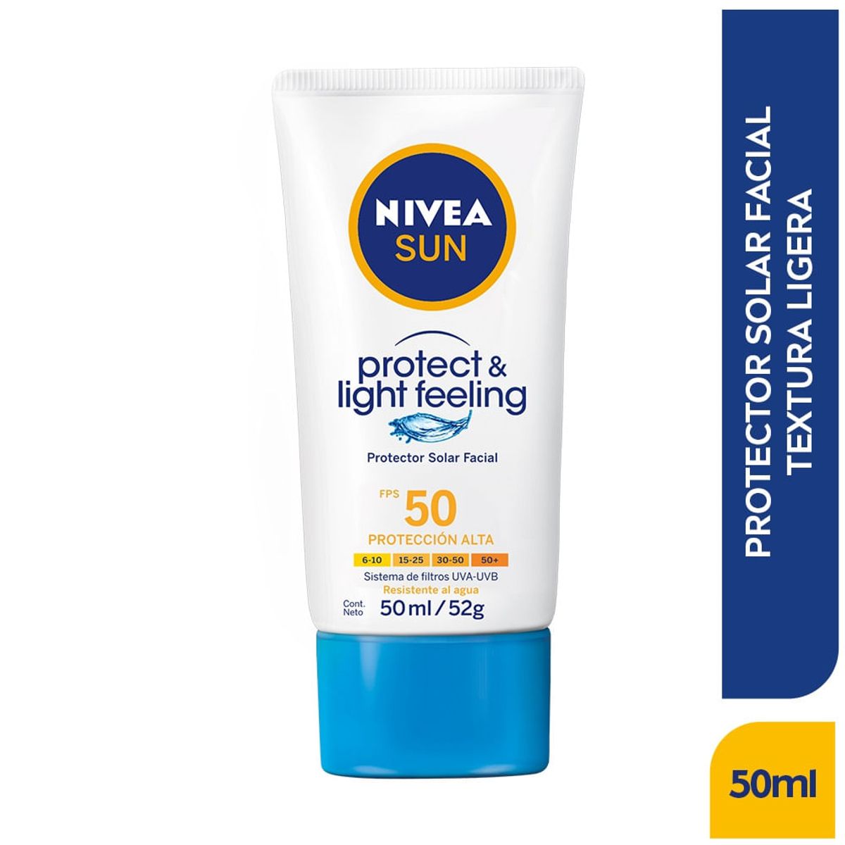 NIVEA - Bloqueador Solar Nivea Sun Protect Fps50 X 50Ml