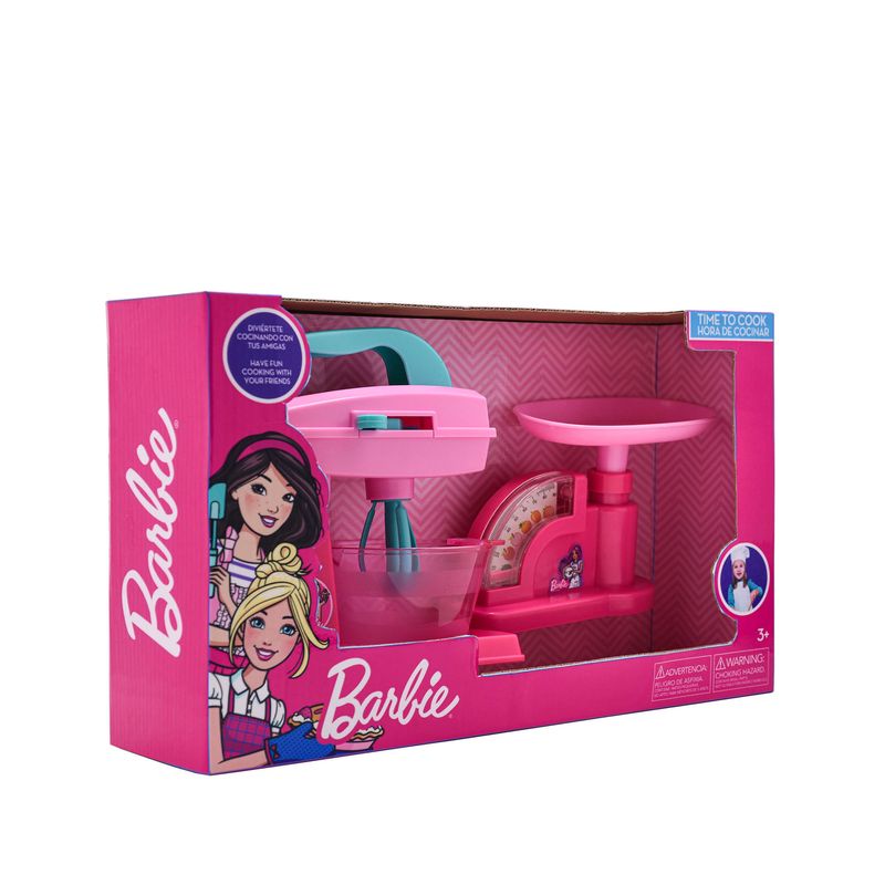 TOY LOGIC - Set Electrodomésticos Batidora y Báscula Barbie-
