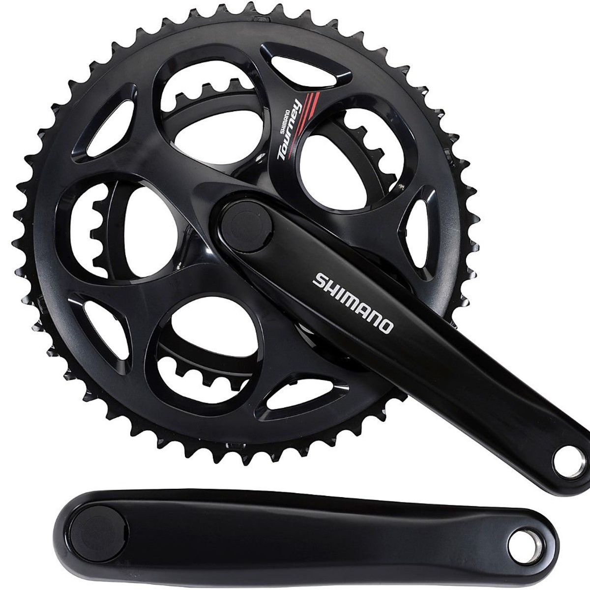 SHIMANO - Plato Biela Shimano A070 Tourney 5034 Biplato 170mm Ruta