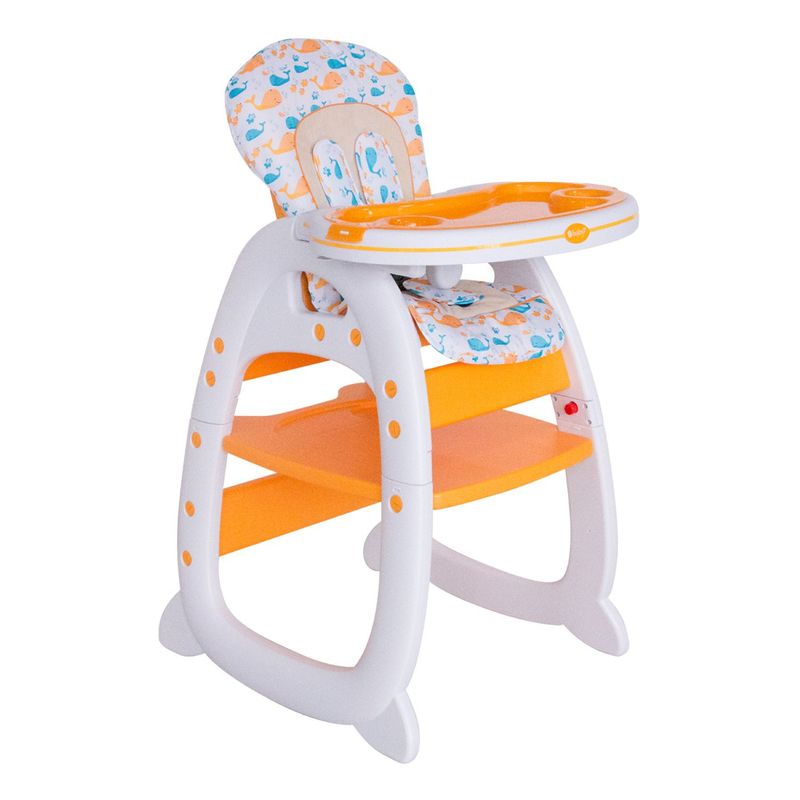 EBABY - Silla de comer ESCRITORIO MERLY EB625-1 AMARILLO