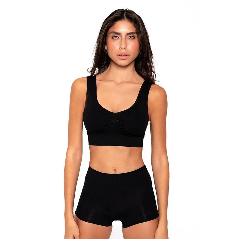 DIANE & GEORDI - Panty seamless (0S1003) - Negro
