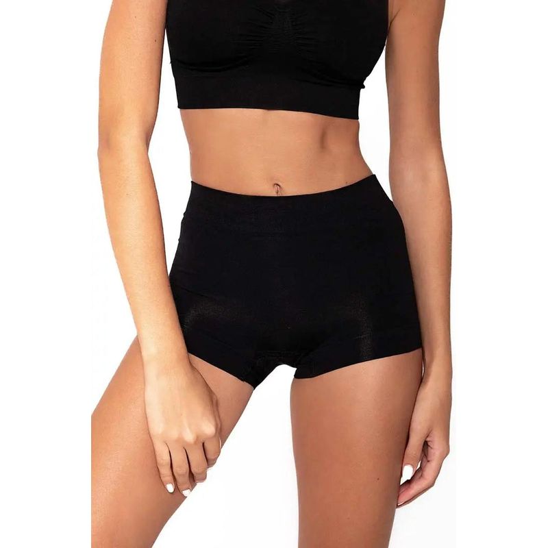 DIANE & GEORDI - Panty Bóxer Seamless 0S1003 - Negro