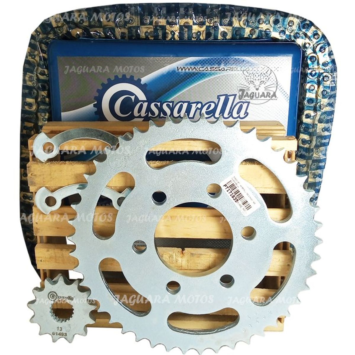 GENERICO - Kit arrastre Benelli 180s cadena dorada cassarella