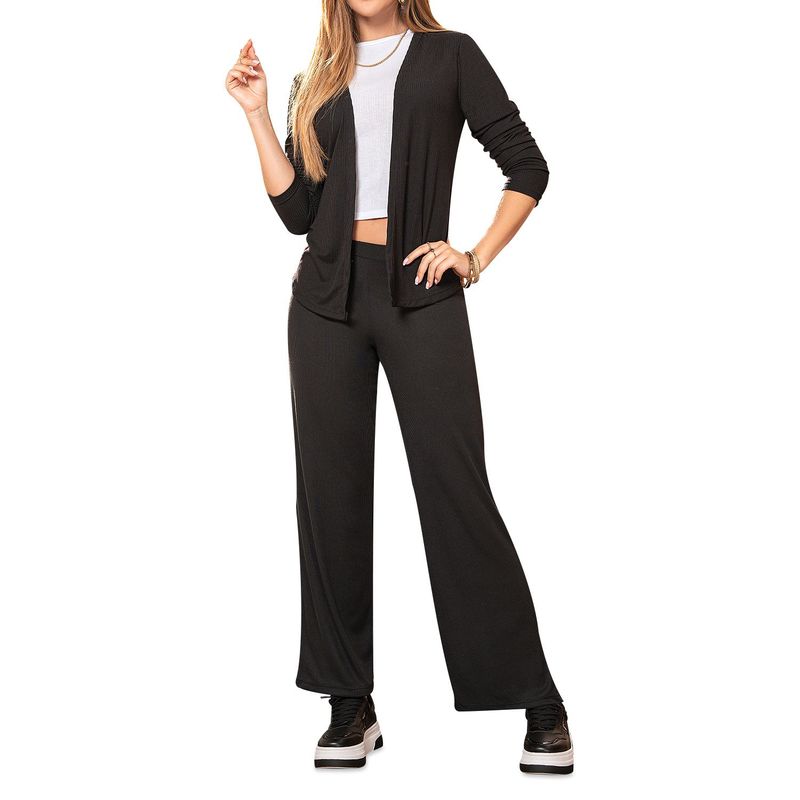 CROYDON - Set X2 Euforia Negro para Mujer Croydon