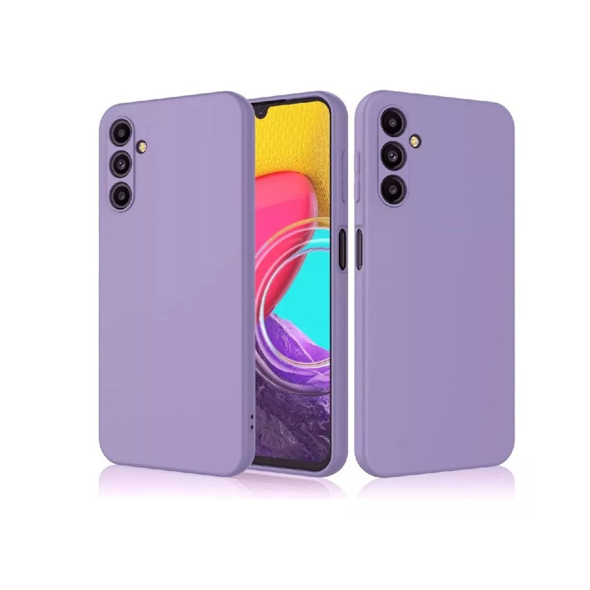 GENERICO - Funda Estuche Silicone Case Para Samsung Galaxy S23 Fe Lila