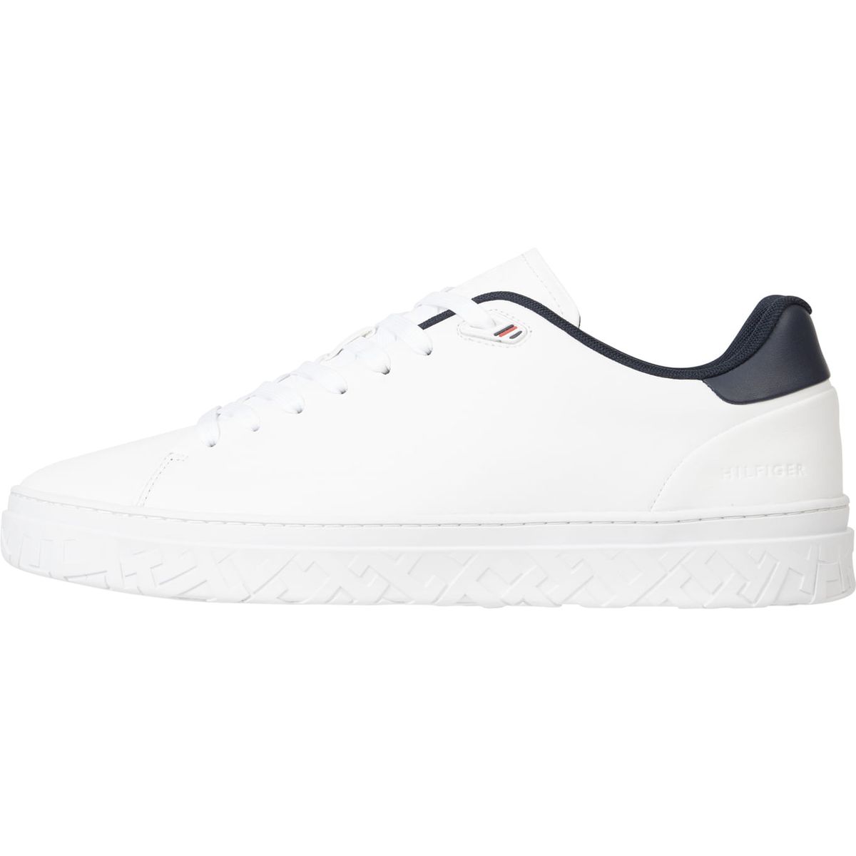 TOMMY HILFIGER - Tenis Th Modern Iconic De Piel Hombre Blanco Tommy Hilfiger