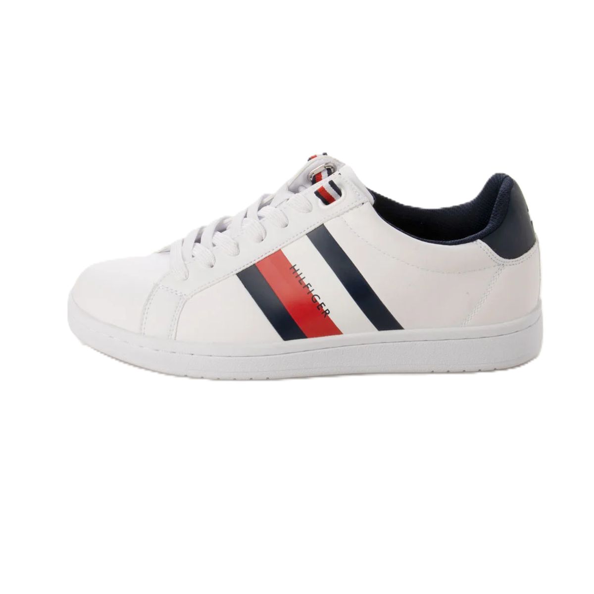 TOMMY HILFIGER - Tenis Blancos Casuales Para Hombre Tommy Hilfiger