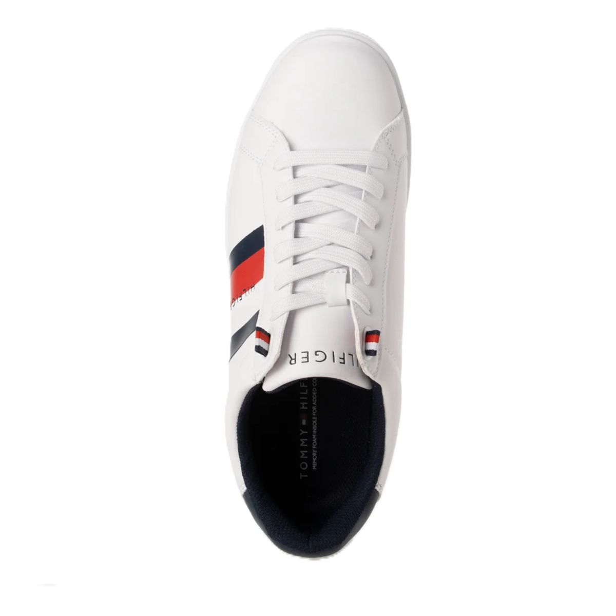 TOMMY HILFIGER - Tenis Blancos Casuales Para Hombre Tommy Hilfiger